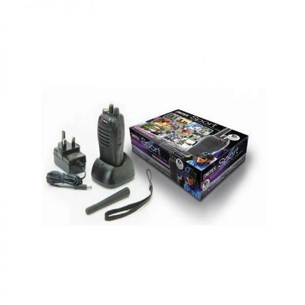 Mitex Sports VHF licensed handheld radio 