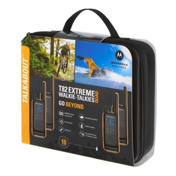 Motorola T82 Extreme Quad  Pack + 4 charging docks 