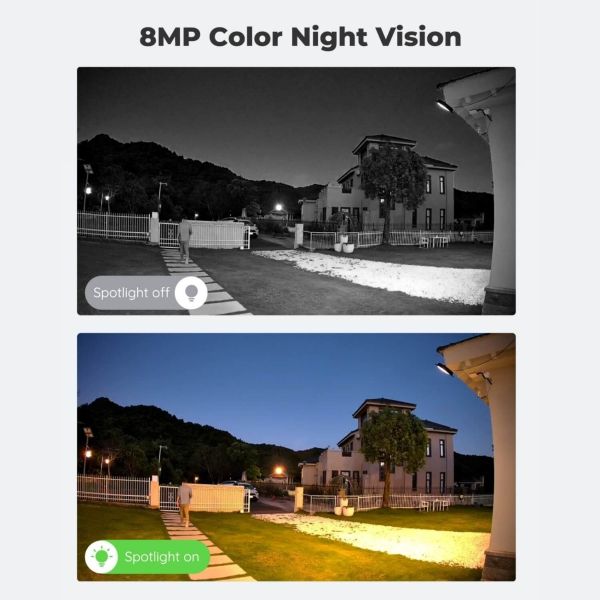 Reolink 4K TrackMix Auto PTZ Mains WiFi AI + 64GB