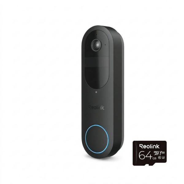 Reolink Video Doorbell WiFi Black 2K Battery