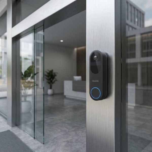Reolink Video Doorbell WiFi Black 2K Battery