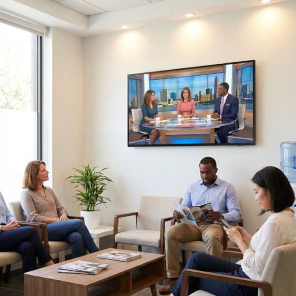 Samsung BE50FX-H waiting area