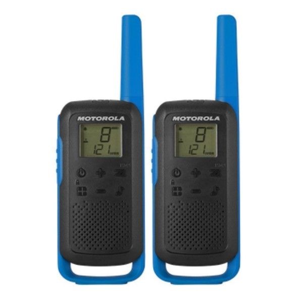Motorola Talkabout T62 (blue) and Two Spare batteries