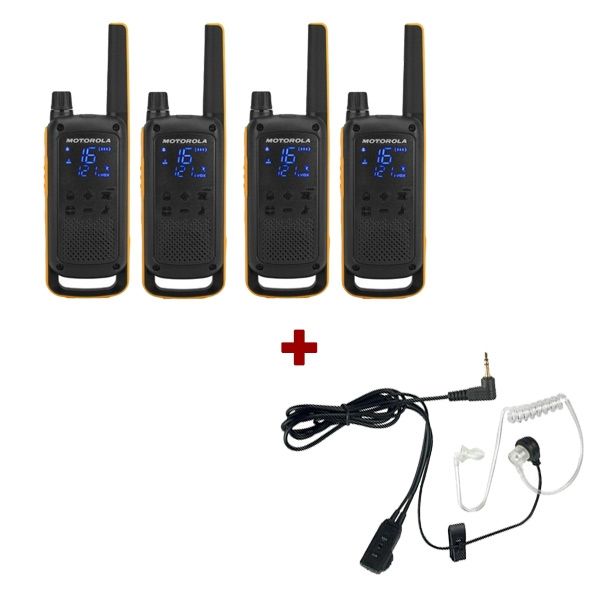 Motorola T82 Extreme Quad Pack + Bodyguard Kits