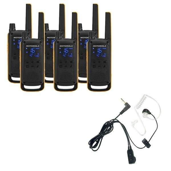 Motorola T82 Extreme Six Pack + Bodyguard Kits