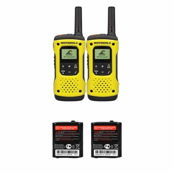 Motorola TLKR T92 H2O + Spare batteries