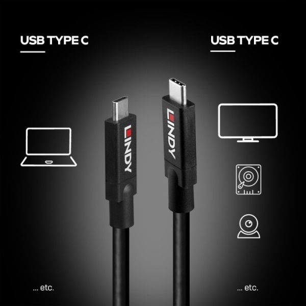 Lindy 3m USB 3.2 10Gbps C/C Active Cable
