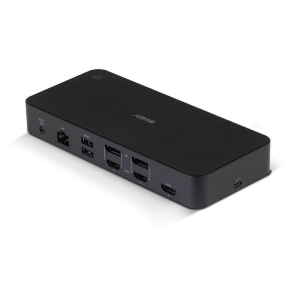 Lindy USB Type C & A Hybrid Laptop Docking Station