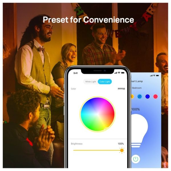 TP Link Tapo L530B 2-Pack Smart Light Bulb