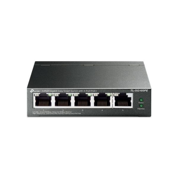 TP-Link TL-SG105PE Gigabit switch Ethernet port detail