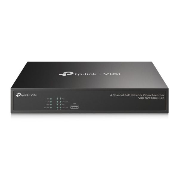 TP-Link VIGI 4 Channel PoE+ Network Video Recorder NVR1004H-4P