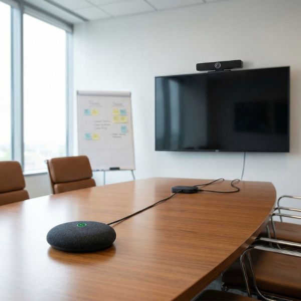 Cleyver Medium Room Bar 4K Pack + wired extension microphone