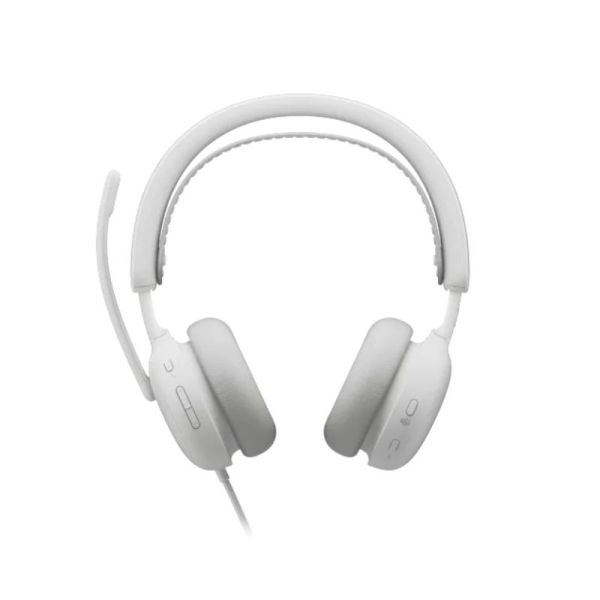 Logitech Zone Wired 2 off white headset