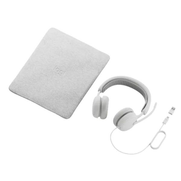 Logitech Zone Wired 2 noise cancelling white