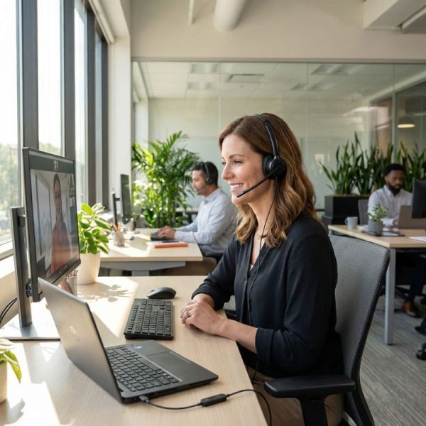 Poly Mission 420 noise reduction headset