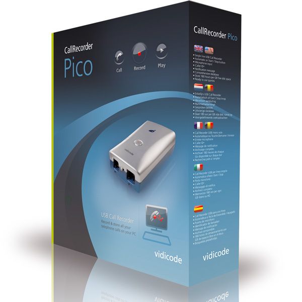 Vidicode USB Analogue Call Recorder Pico