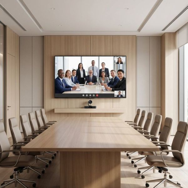 Yealink SmartVision 80 in large conference room