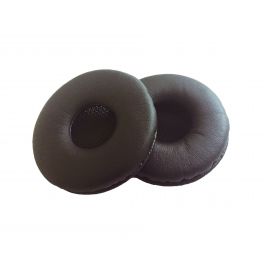 Cushioned leather ear pads for Jabra and FreeVoice headsets 