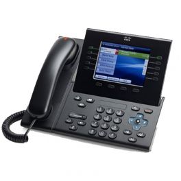 Cisco 8961 VoIP Desktop Phone - Charcoal