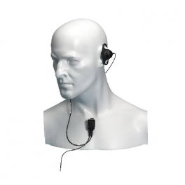 Entel D-Shape Earpiece with Mic for HT Series
