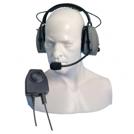 Entel CHP450D Ear Defender with Mic for HX Series
