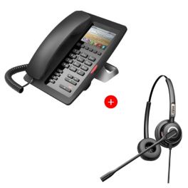 Fanvil H5 deskphone + Fanvil HT202 Headset Bundle