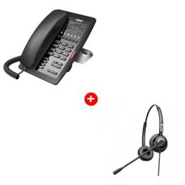 Fanvil H3 Deskphone + Fanvil HT202 Headset Pack