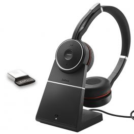 Jabra Evolve 75 UC with charging Stand