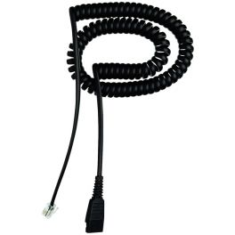 GN Jabra QD/RJ9 cable for Nortel and Mitel