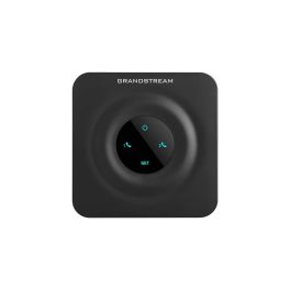 Grandstream HT802 V2 compact dual port VoIP telephone adapter front view