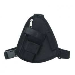 Chest harness for walkie-talkies