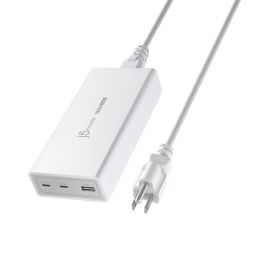 J5create JUP37185W 185W GaN PD 3.1 USB-C 3-Port Charger