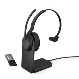 Jabra Evolve2 55 Link380 - USB-A Dongle - MS Mono + Charging Stand