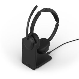 Jabra Evolve3 45 Duo USB-C UC + Charging Stand