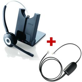Jabra PRO 920 Cordless Headset + Jabra GN Netcom Electronic Hook Switch - Avaya AV1