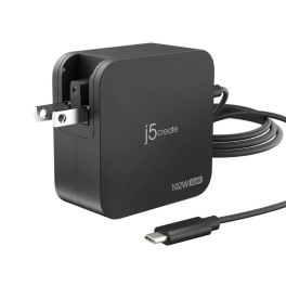 J5CREATE JUP25102 102W USB-C 2-Port Charger