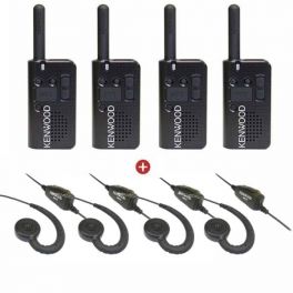 Kenwood PKT-23 Quad Pack with 4 KHS-34 Ear Buds