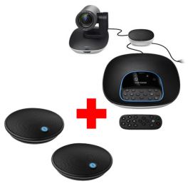 Logitech Group + 2 expansion microphones pack