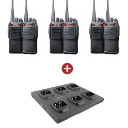 Mitex GeneralX Six Pack with 6 Way Charger
