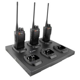 6-way Charger for Mitex General Xtreme, 446 Xtreme2 and DMR Radios