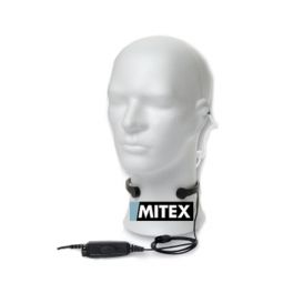 Mitex Throat Mic with Inline PTT