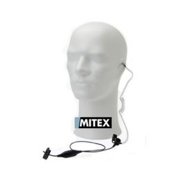 Mitex 1 Wire Acoustic Earpiece with Inline PTT