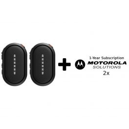 Motorola Wave TLK25 Wi-Fi Twin pack + 1 year subscription