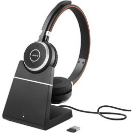 Jabra Evolve 65 SE UC Stereo with Charging Stand