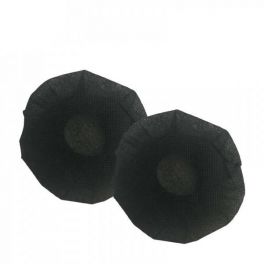 Black disposable caps - 1 pair