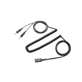 Plantronics QD to Dual 3.5mm Jack Cable for PC