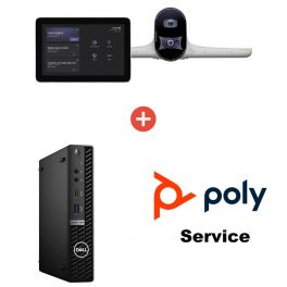 Poly Studio Large Room Kit for Microsoft Teams + Dell PC + Poly Plus