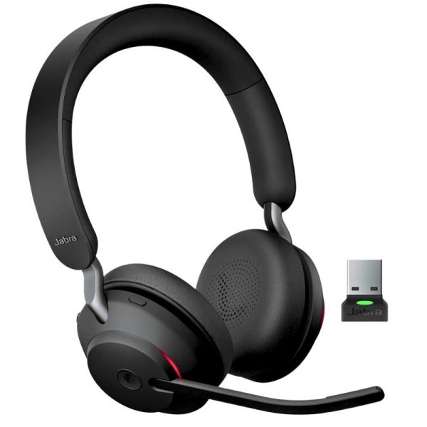 Jabra Evolve2 65 MS Stereo USB-A - Black