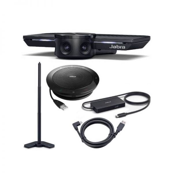 Jabra PanaCast and Jabra Speak 510M Bundle with Stand