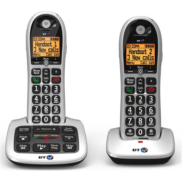 BT BT New  Premium Cordless Phone Answer Machine House Landline Telephone Remote UK 